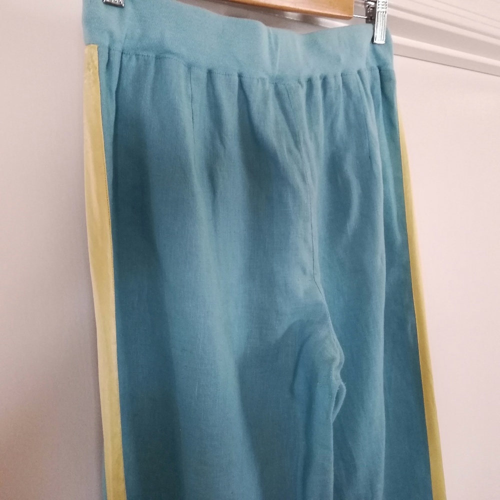 Willi Smith Linen Silk Relaxed Pant - Picture 5 of 7